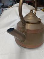 Oude waterketel in 2 soorten koper 30 cm, Antiek en Kunst, Antiek | Brons en Koper, Ophalen