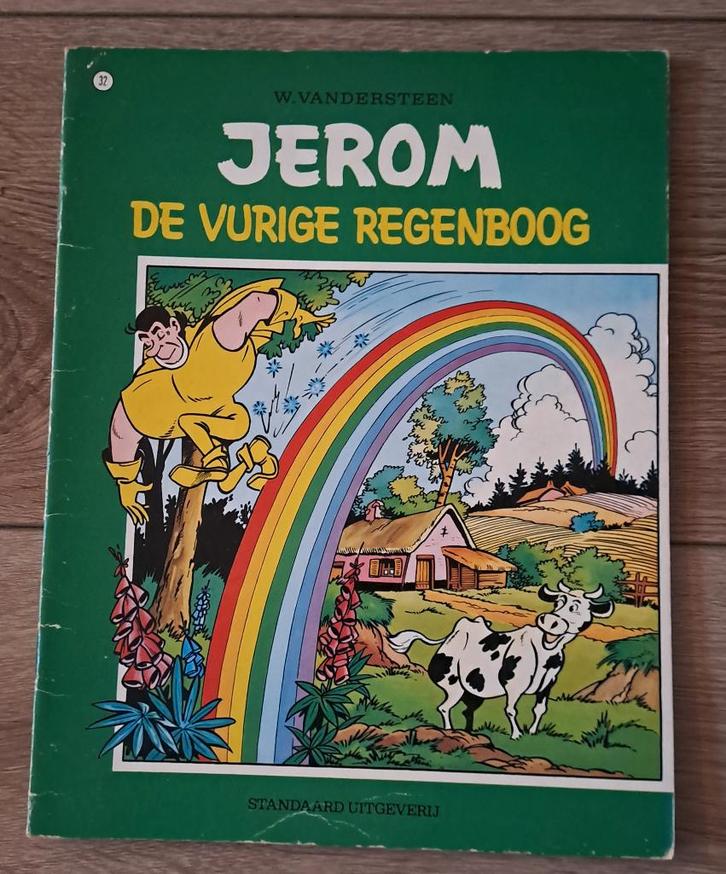 32 - Jerom - De Vurige Regenboog, Boeken, Stripverhalen, Gelezen, Eén stripboek, Ophalen of Verzenden