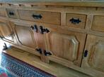 Vol eiken eetplaats: kasten, tafel en 6 stoelen, Antiek en Kunst, Ophalen