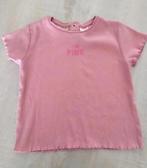 T-shirt rose Zara taille 92 cm, Comme neuf, Fille, Chemise ou À manches longues, Zara