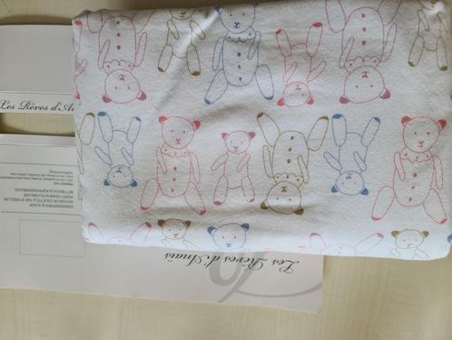 Dekbedovertrek Les Rêves d'Anaïs, beer, ledikant 100 x 135 c, Kinderen en Baby's, Kinderkamer | Bedden, Zo goed als nieuw, Ophalen of Verzenden