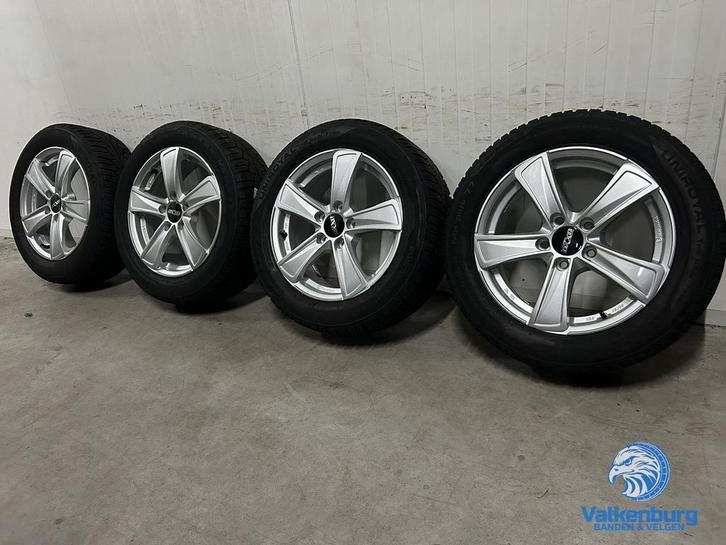 6-7mm! VAG VW Golf Caddy Audi A3 Leon 16 inch velgen 5x112 w, Auto-onderdelen, Banden en Velgen, Banden en Velgen, Winterbanden