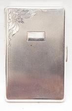 Art Deco Sigarettenetui - zilver., Antiek en Kunst, Antiek | Zilver en Goud, Ophalen of Verzenden, Zilver