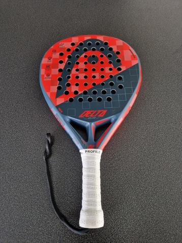 Head Delta Elite racket oranje/grijs, Enlèvement, Comme neuf