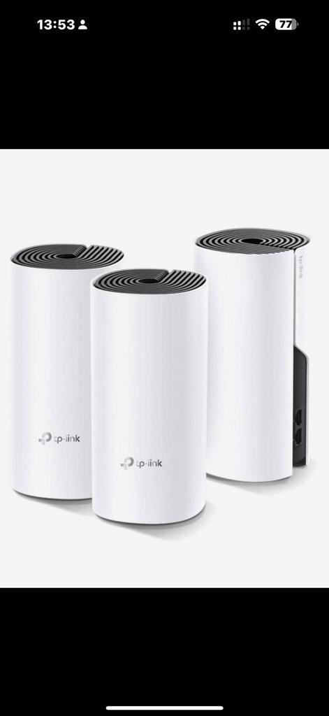 TP-Link Deco M4 Mesh WiFi Systeem (3-pack), Computers en Software, WiFi-versterkers, Zo goed als nieuw, Ophalen of Verzenden