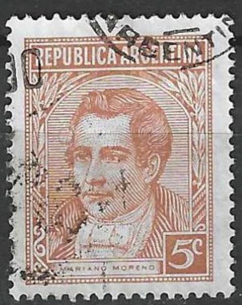 Argentinie 1935/1936 - Yvert 368 - Mariano Moreno (ST), Postzegels en Munten, Postzegels | Amerika, Gestempeld, Verzenden