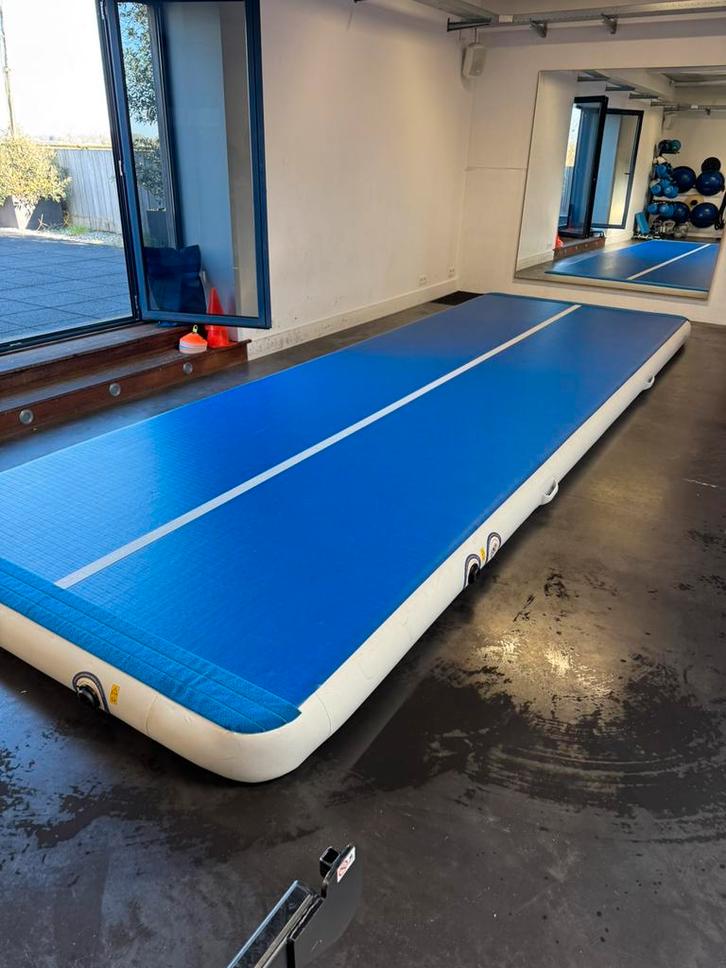 Airtrack Eurogym, Sport en Fitness, Turnen, Zo goed als nieuw, Ophalen