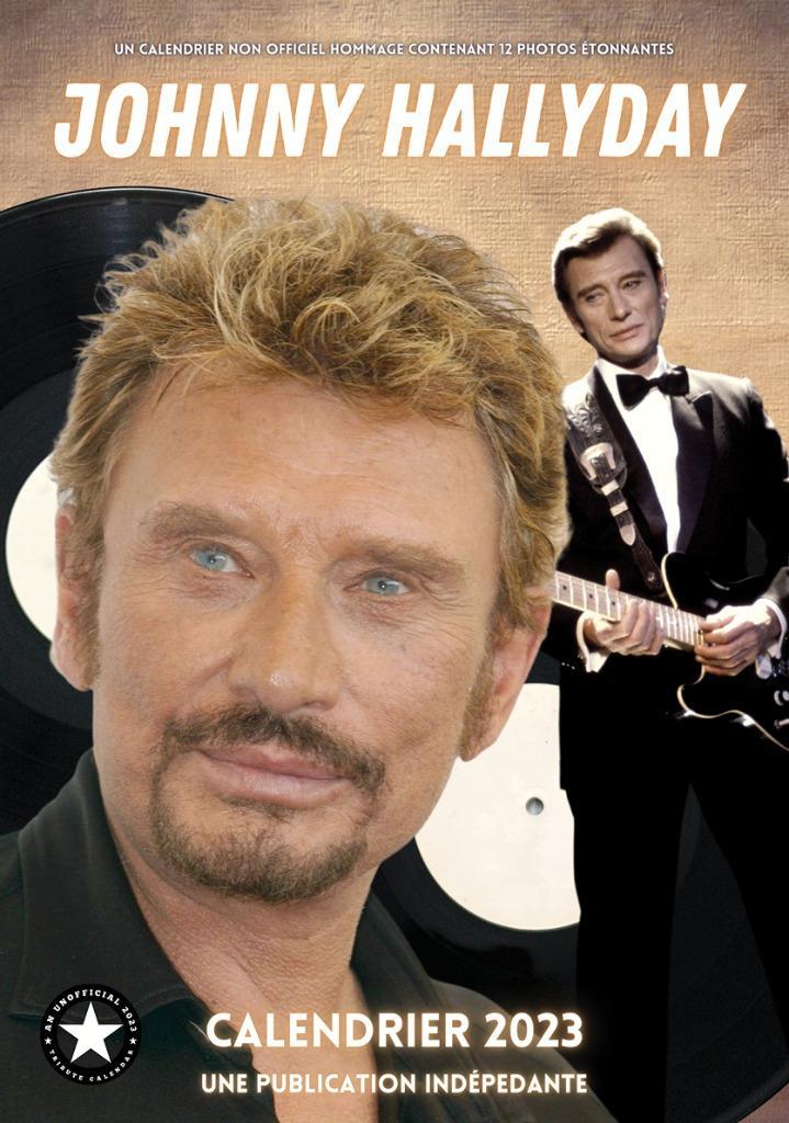 Johnny Hallyday kalender 2023, Diversen, Kalenders, Nieuw, Jaarkalender, Ophalen of Verzenden