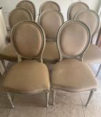 Mooie medaillon stoelen tekoop 8 stuks, Huis en Inrichting, Ophalen, Hout, Overige kleuren, Zo goed als nieuw