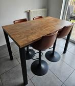 Hoge bartafel (zonder krukken), Ophalen, Gebruikt