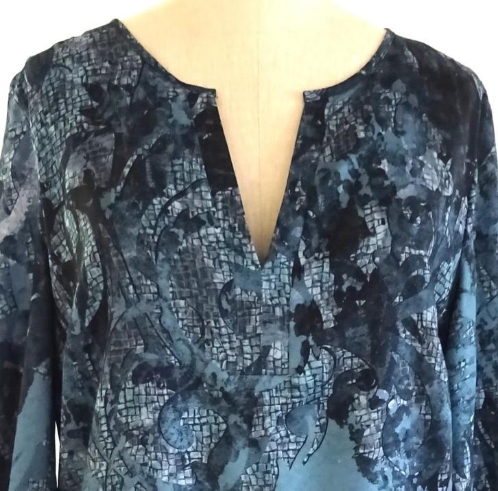 Prachtige jurk van Melvin, maat 46, Kleding | Dames, Jurken, Gedragen, Maat 46/48 (XL) of groter, Overige kleuren, Ophalen of Verzenden
