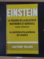 "La théorie de la relativité restreinte et générale", Comme neuf, Autres sciences, Enlèvement ou Envoi, Albert Einstein