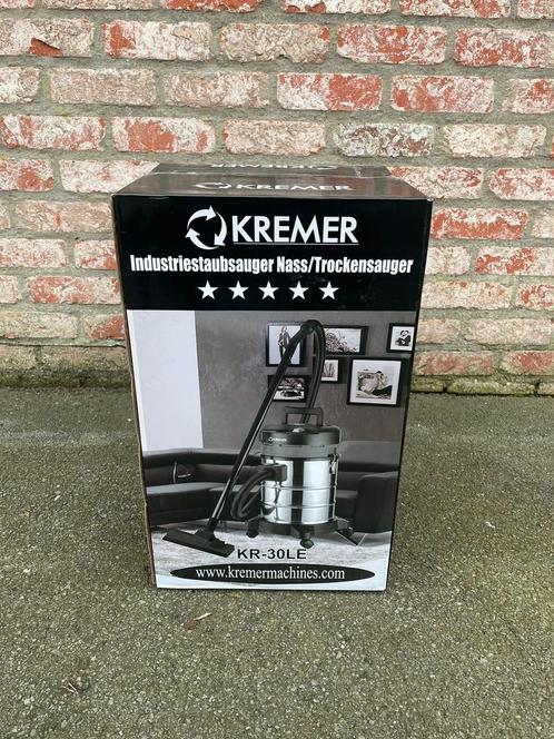 Kremer KR30LE - Stofzuiger - nat en droog, Elektronische apparatuur, Stofzuigers, Nieuw, Stofzuiger, Ophalen of Verzenden