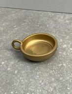 Kaarsenhouder goud, Handtassen en Accessoires, Overige materialen, Gebruikt, Goud, Ophalen