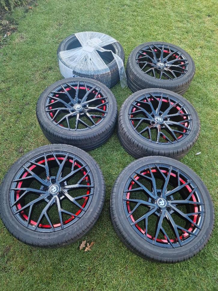 Velgen 19" 255.   5x120, Auto-onderdelen, Banden en Velgen, Banden en Velgen, Zomerbanden, 19 inch, 255 mm, Personenwagen, Gebruikt