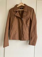 Lederlook jas Only, Kleding | Dames, Jassen | Zomer, Maat 38/40 (M), Only, Bruin, Ophalen of Verzenden