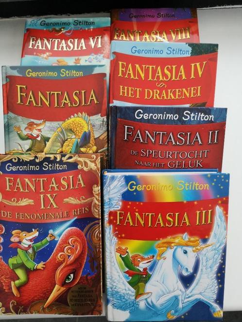 7x Geronimo Stilton - Fantasia, Livres, Livres pour enfants | Jeunesse | Moins de 10 ans, Comme neuf, Fiction général, Enlèvement