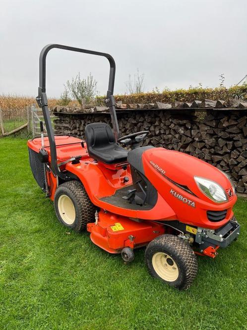 Tracteur Kubota GR 2120, Jardin & Terrasse, Tondeuses autoportées, Comme neuf, 120 cm ou plus, Démarrage électrique, Bac de ramassage