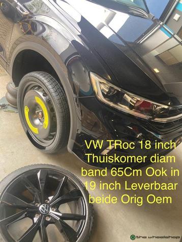 Reservewiel Thuiskomer VW Golf 7 8 T-Roc AUDI A3, Orig. VW 1 beschikbaar voor biedingen