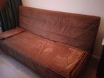 CLIC clac URGENT, Maison & Meubles, Chambre à coucher | Canapés-lits, Brun, Enlèvement, Utilisé, 200 cm