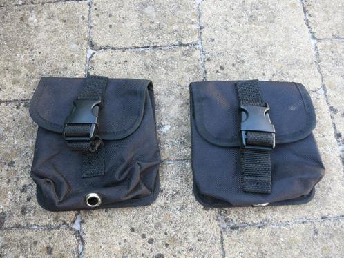 Lot de 2 pochettes à plomb DTS – neuves, jamais utilisées, Watersport en Boten, Duiken, Nieuw, Lood of Loodgordel, Ophalen