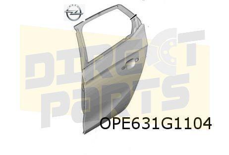 Opel Corsa F (9/19-) Achterportier Rechts (te spuiten) Origi, Auto-onderdelen, Carrosserie, Deur, Opel, Nieuw, Ophalen of Verzenden