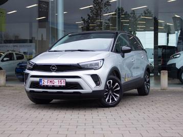 Opel Crossland ELEGANCE 1.2T MT6 110PK |PARKING PACK|GPS|KE, Autos, Argent ou Gris, Euro 6, Entreprise, Boîte manuelle