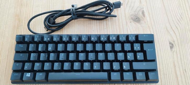 Clavier gamer Razer Huntsman mini, Informatique & Logiciels, Claviers, Utilisé, Azerty, Filaire, Clavier gamer, Enlèvement
