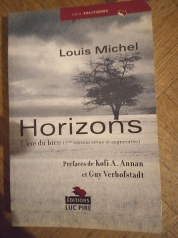 Livre horizons Louis Michel 