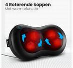 Shiatsu Massage kussen -Elektrisch Nek en Rug Massage, Ophalen of Verzenden, Zo goed als nieuw, Apparaat