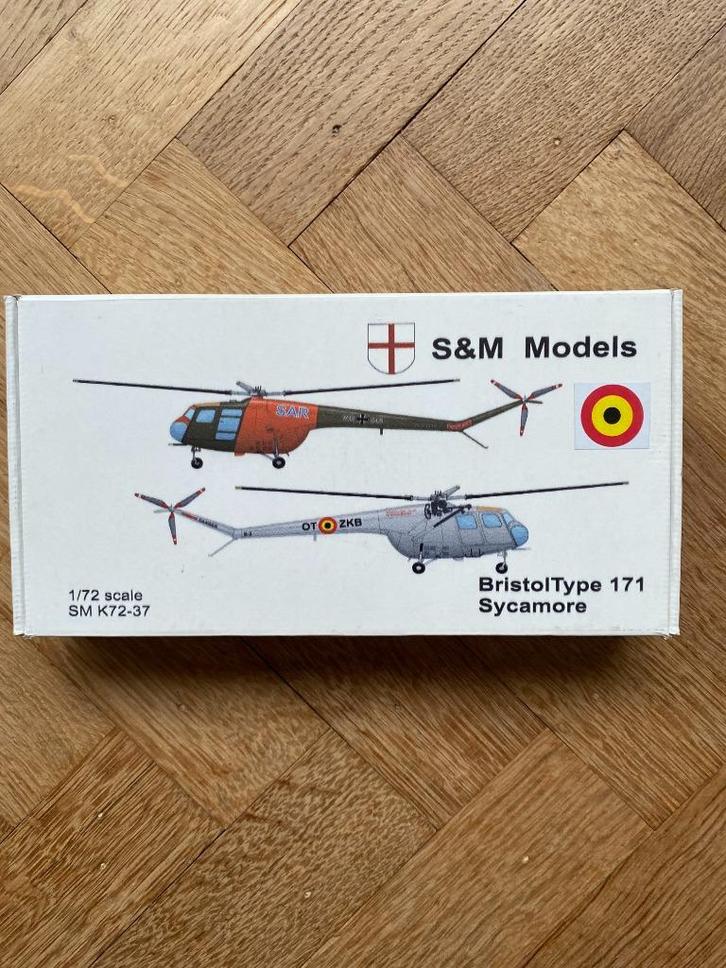 SYCAMORE - BELGISCHE LUCHTMACHT - 1:72, Hobby en Vrije tijd, Modelbouw | Vliegtuigen en Helikopters, Nieuw, Helikopter, 1:72 tot 1:144