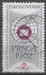 Tsjechoslowakije 1961 - Yvert 1138 - Praag 1962  (ST), Verzenden, Gestempeld