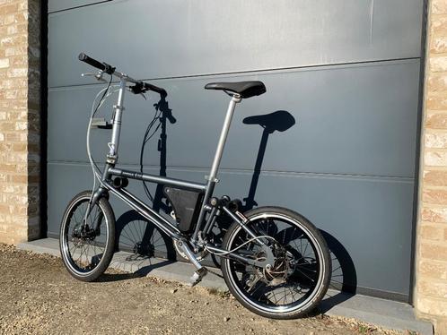 Ahooga elektrische plooifiets Power+, Fietsen en Brommers, Fietsen | Vouwfietsen, Zo goed als nieuw, Overige merken, Totaal opvouwbaar