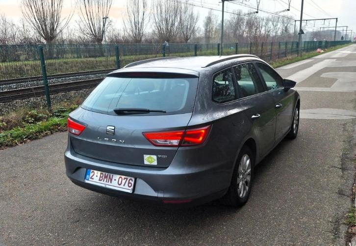 Seat Leon ST 1.4 TGI CNG – 12/2014 –  keuring 11/2025, Autos, Seat, Particulier, Leon, ABS, Airbags, Air conditionné, Android Auto