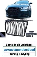 Sport Grill Hoogglans Zwart Honingraat Voor Audi A3 8P 05/08, Verzenden