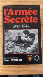 Livre sur l'armée secrète ww2, Verzamelen, Militaria | Algemeen, Ophalen of Verzenden