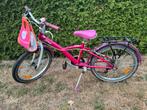 Roze meisjesfiets 20inch 5 versnellingen, Fietsen en Brommers, B-Twin, Ophalen of Verzenden, Zo goed als nieuw, Handrem
