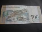 3 biljetten van Venezuela 2,100 en 500 bolivares
