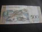 3 biljetten van Venezuela 2,100 en 500 bolivares, Postzegels en Munten, Bankbiljetten | Oceanië, Setje, Ophalen of Verzenden