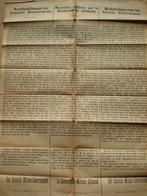 1915 Nouvelles publièes par le Gouvernement allemand WW 1, Collections, Enlèvement ou Envoi
