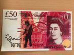 Banksy billet sérigraphie Pound Reine Elisabeth II+ chien, Antiquités & Art