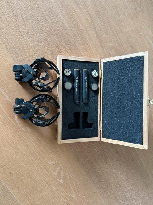 Oktava MK-012-01 MSP2 set met shockmounts, Muziek en Instrumenten, Microfoons, Gebruikt, Ophalen of Verzenden