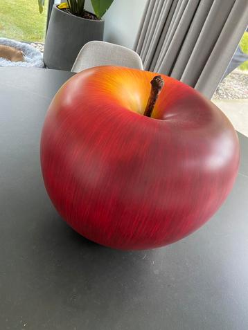 Grote design decoratie appel