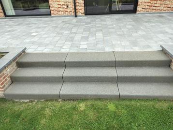 Beton traptrede, traptrede, trap trede, bloktrap,  beschikbaar voor biedingen