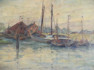 H. Van den Berghe, bateaux de pêche, canal marine La Panne