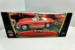 MERCEDES 300 SL Cabrio 1957 Red 1/18 BURAGO GOLD Neuve+Boite, Hobby en Vrije tijd, Modelauto's | 1:18, Ophalen of Verzenden, Nieuw
