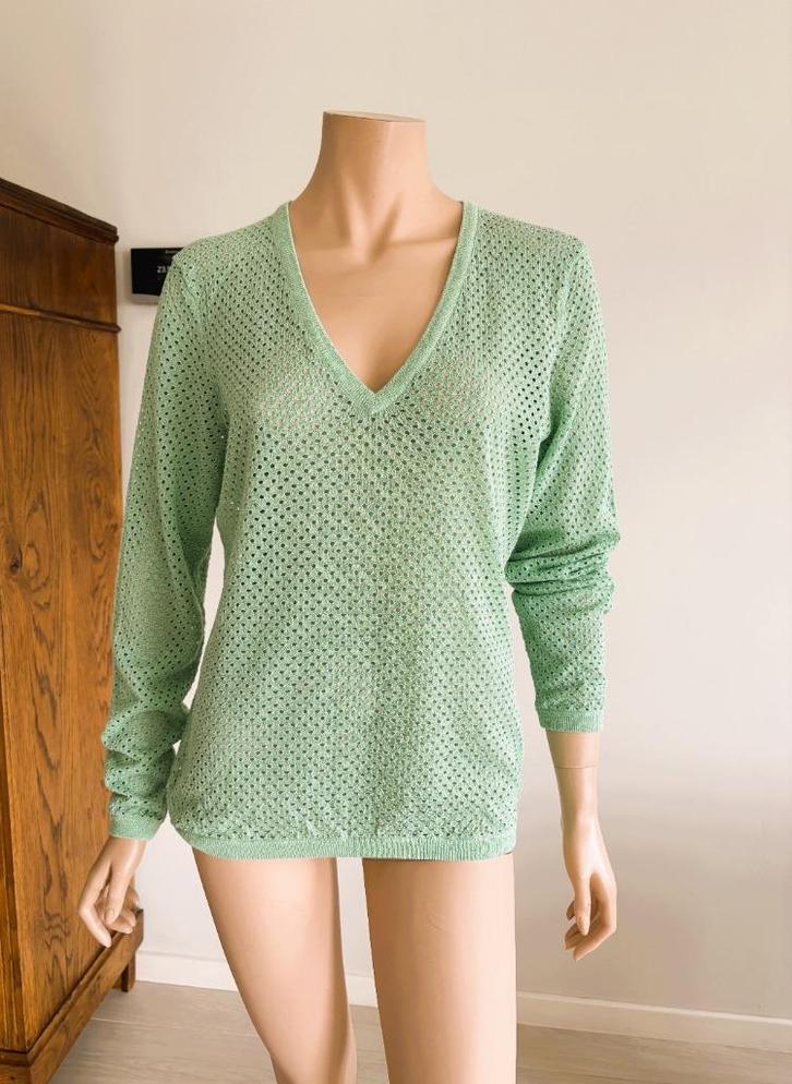 Talking Franch - Lichte trui – Maat XL – Subtiele glans, Kleding | Dames, Truien en Vesten, Zo goed als nieuw, Maat 42/44 (L)