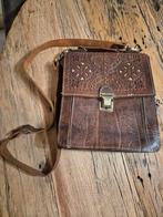 Lederen heren handtas., Handtassen en Accessoires, Tassen | Schoudertassen, Ophalen