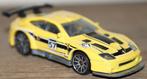 MATTEL Hot Wheels 2011 - FERRARI 575 GTC geel & zwart, Ophalen of Verzenden, Gebruikt, Auto