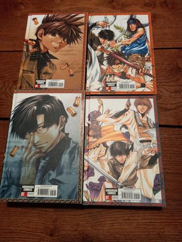 Kodansha comics Saiyuki 1 t.e.m. 4 beschikbaar voor biedingen